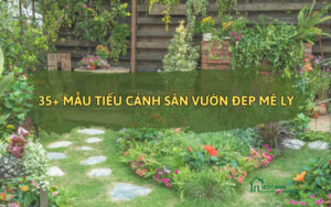 mẫu tiểu cảnh sân vườn đẹp